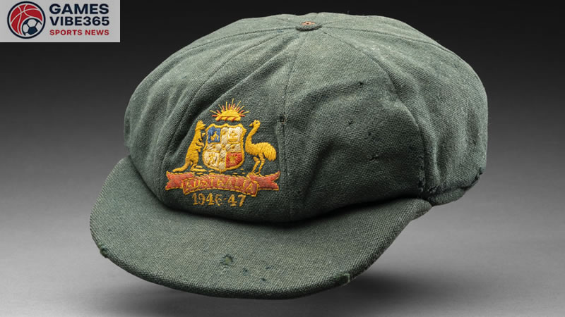 Don Bradman Iconic Baggy Green Cap Bought for $286,700 by the National Museum of Australia