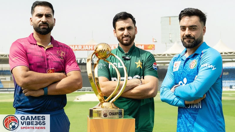 Trophy Revealed for Pakistan-Afghanistan-UAE Tri-Nation T20 Series in Sharjah