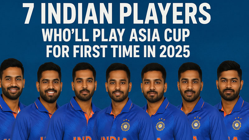 7 Indian Players Set for Their First Asia Cup Appearance in 2025