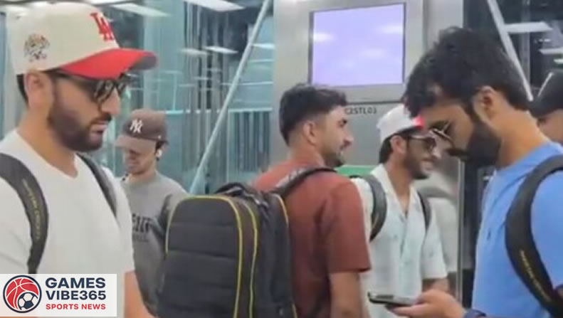 Pakistan T20 cricket squad lands in Dubai for Asia Cup and tri-series, minus Babar Azam and Rizwan, as Salman Agha takes charge.