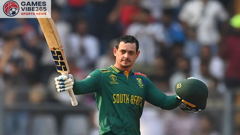Quinton De Kock Reverses Retirement and Returns for Pakistan tour