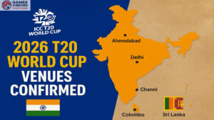ICC Confirms Venues for 2026 T20 World Cup in India and Sri Lanka